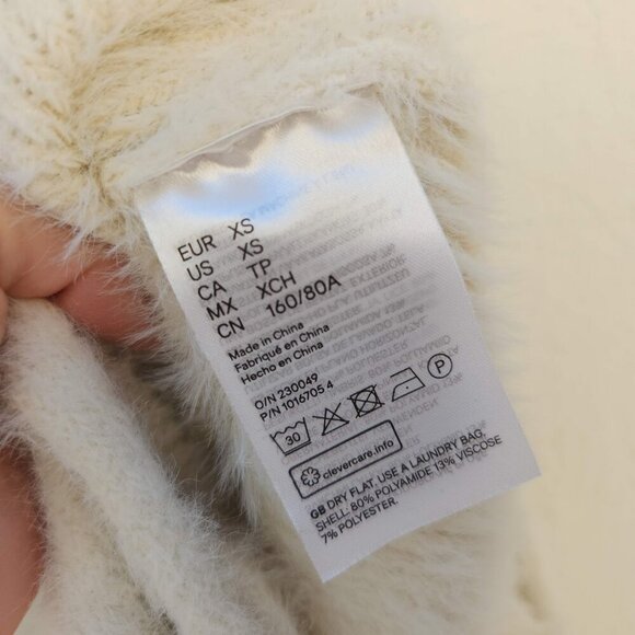 H&M Innovation Co-Exist Story Fringed Knit Dress - Picture 9 of 9